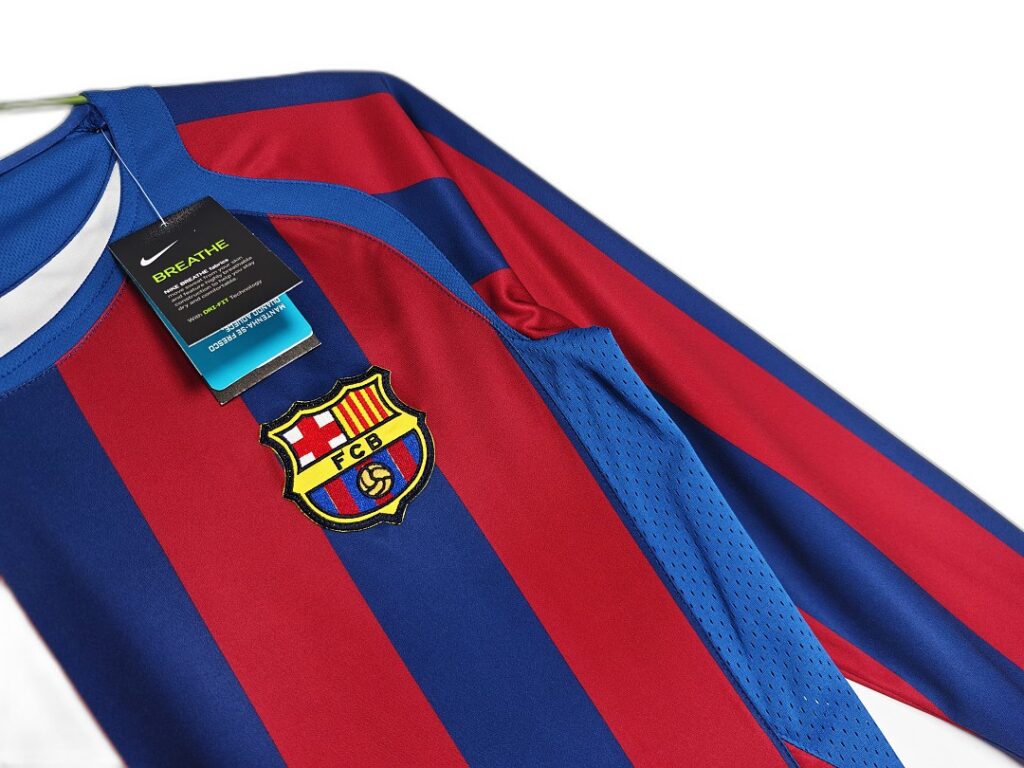 Maillot FC Barcelone Domicile 2005/06 - Manches Longues
