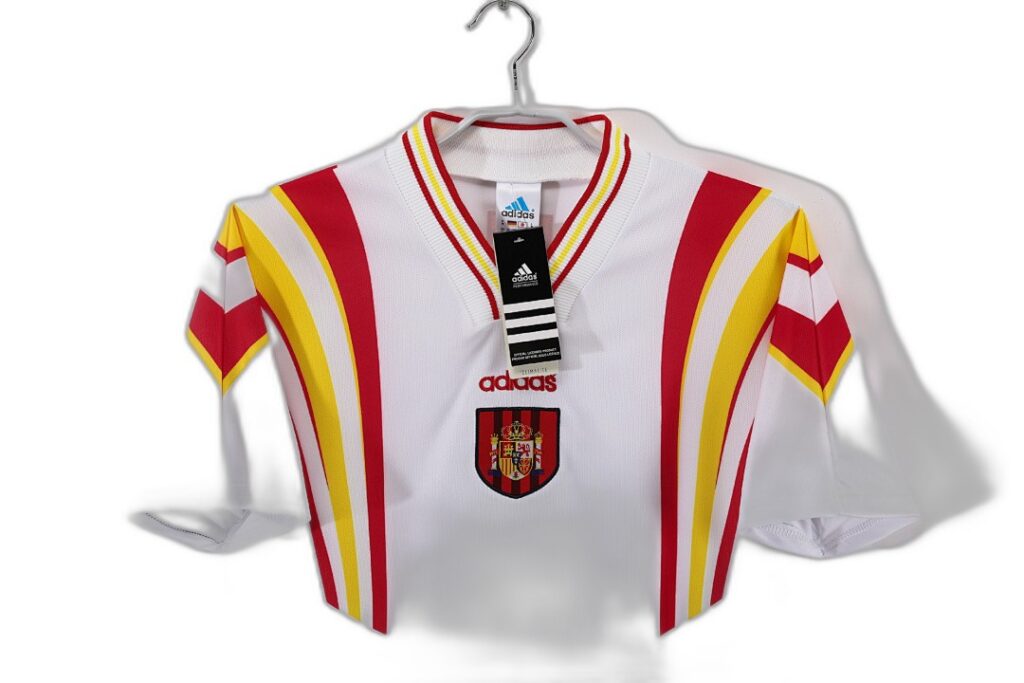 Maillot Espagne Third 1996 Blanc