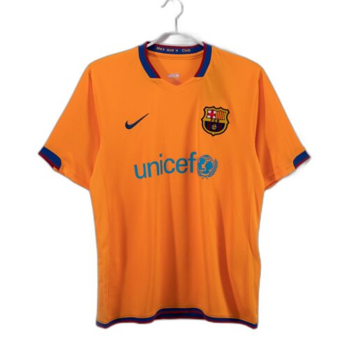 Maillot FC Barcelone Extérieur 2006/07 Orange